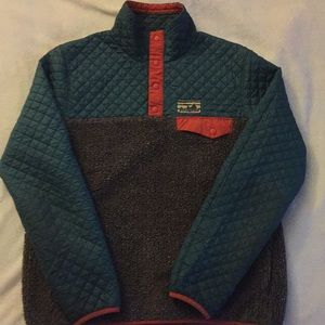 ☀️PATAGONIA MIXED SNAP-T PULLOVER IN CRATER BLUE